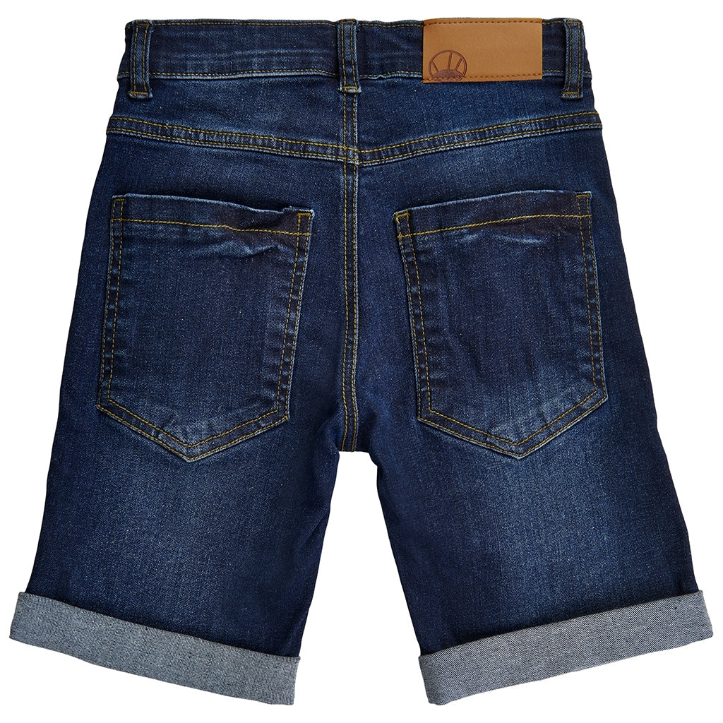 THE NEW THE NEW Denim Short Shorts 890 DK. BLUE